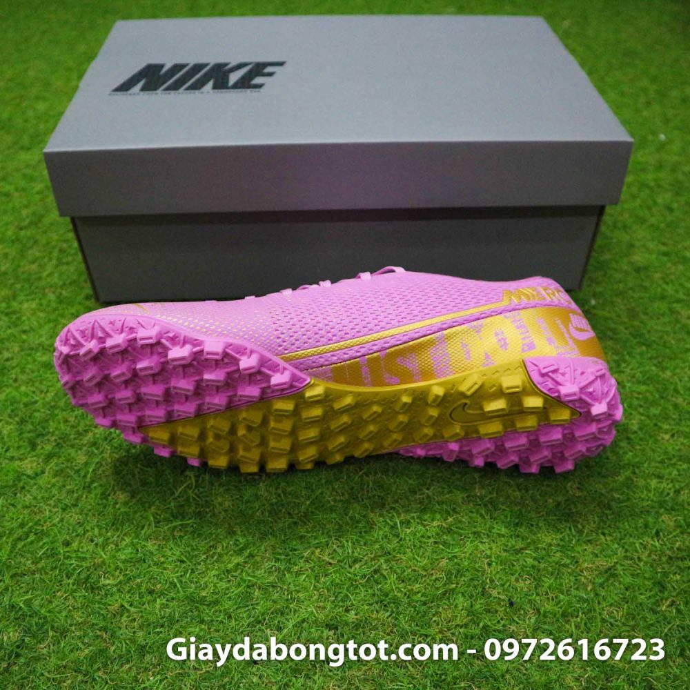 Giay Nike Mercurial vapor 13 Academy TF hong (4)