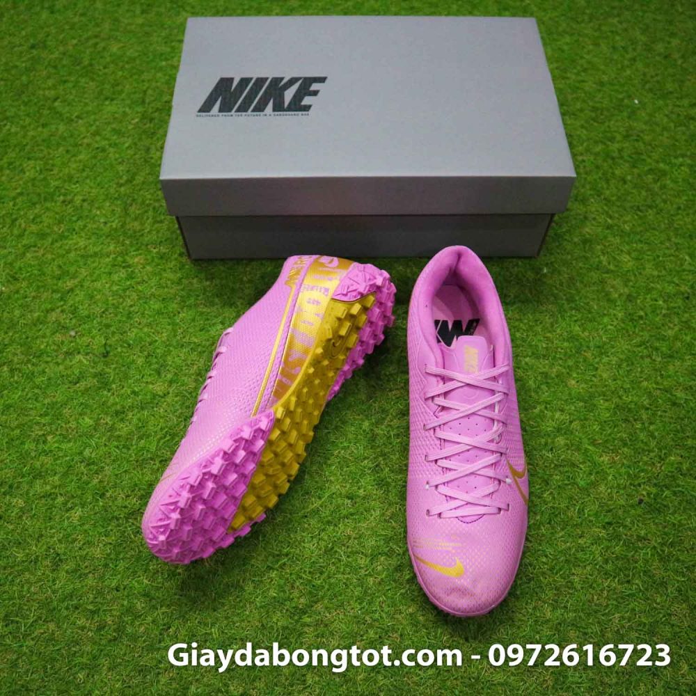 Giay Nike Mercurial vapor 13 Academy TF hong (5)