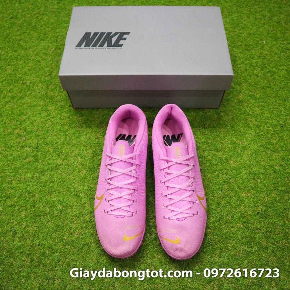 Giay Nike Mercurial vapor 13 Academy TF hong (8)