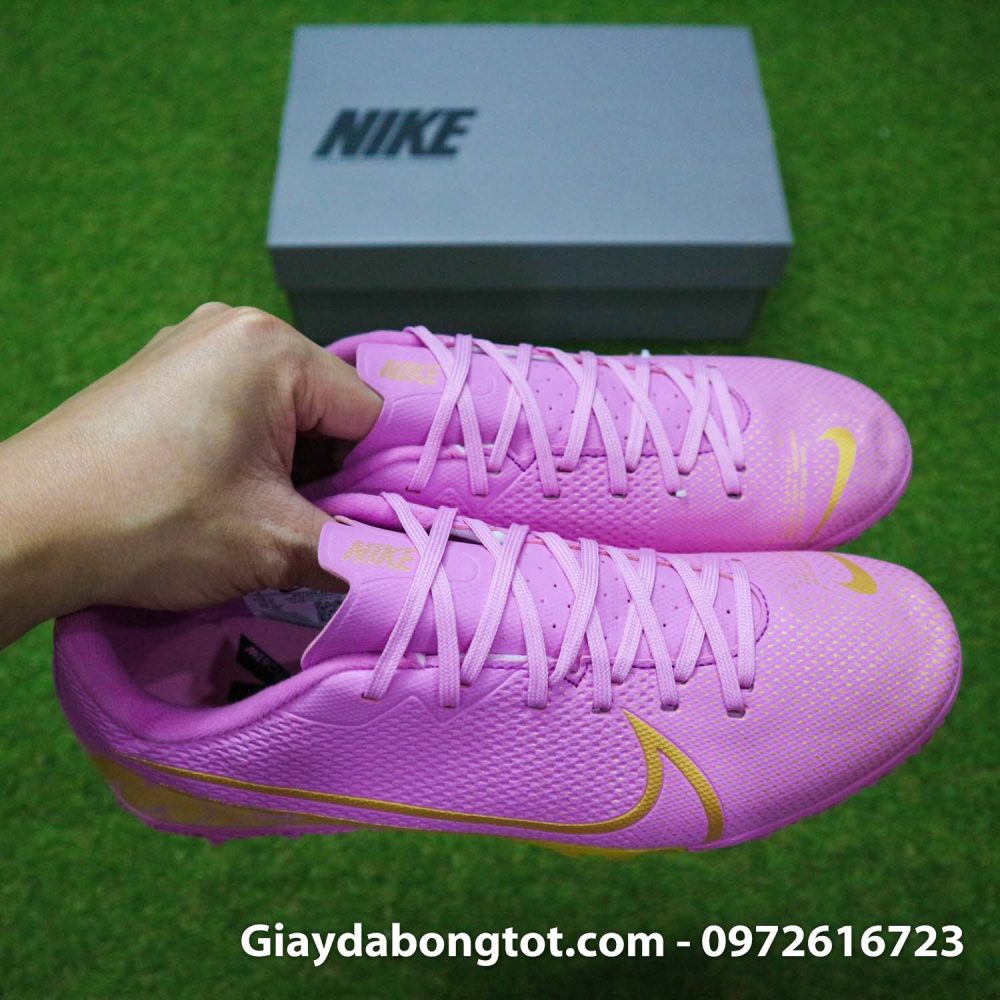 Giay Nike Mercurial vapor 13 Academy TF hong (9)