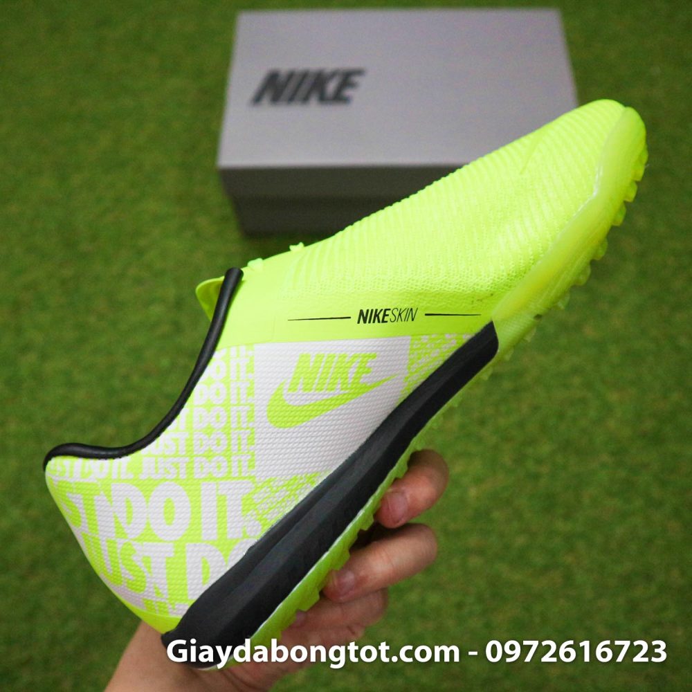 Giay da banh Nike Phantom VNM Zoom Pro TF xanh non chuoi (1)