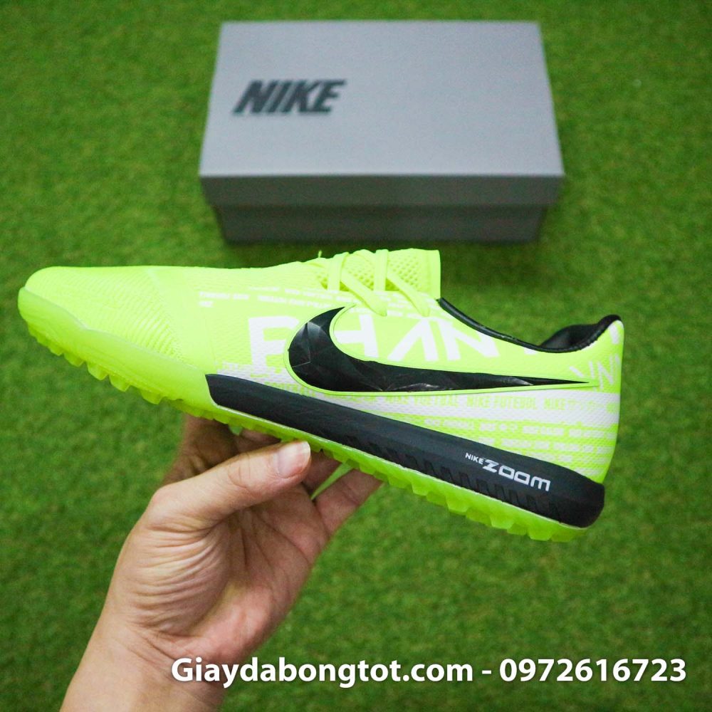 Giay da banh Nike Phantom VNM Zoom Pro TF xanh non chuoi (14)