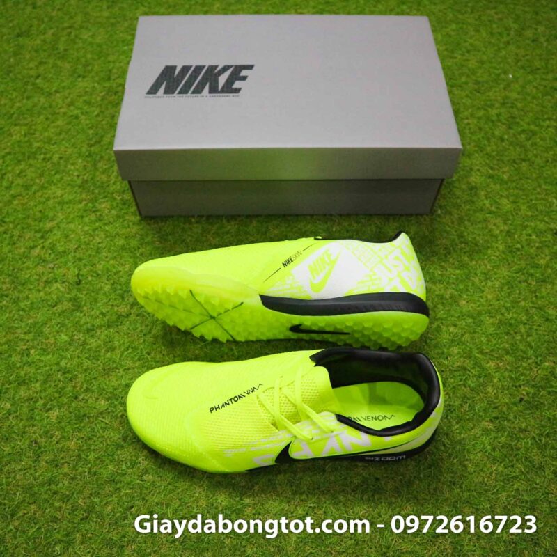 Giay da banh Nike Phantom VNM Zoom Pro TF xanh non chuoi (2)