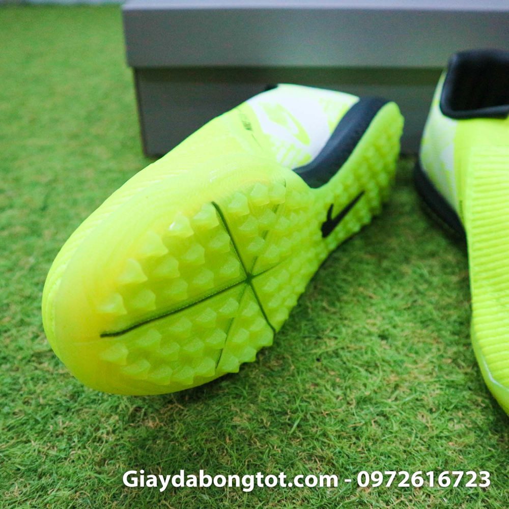 Giay da banh Nike Phantom VNM Zoom Pro TF xanh non chuoi (7)