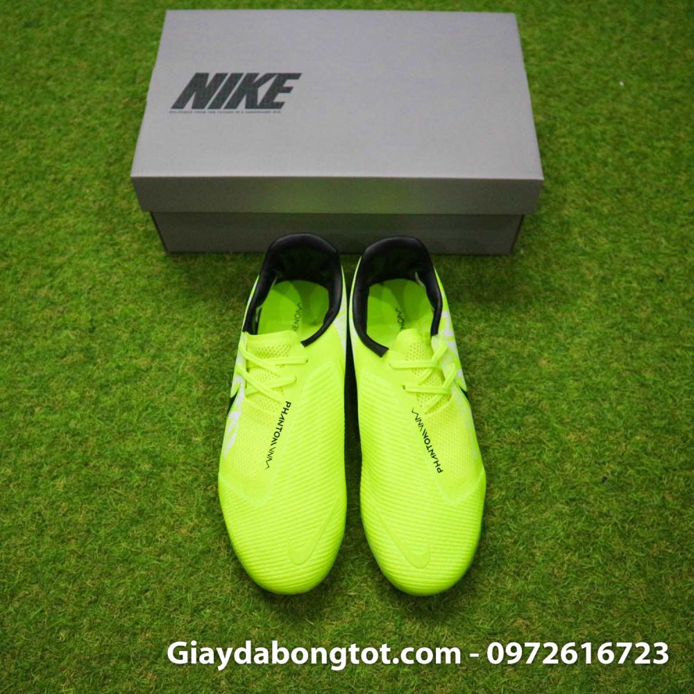 Giay da banh Nike Phantom VNM Zoom Pro TF xanh non chuoi (8)
