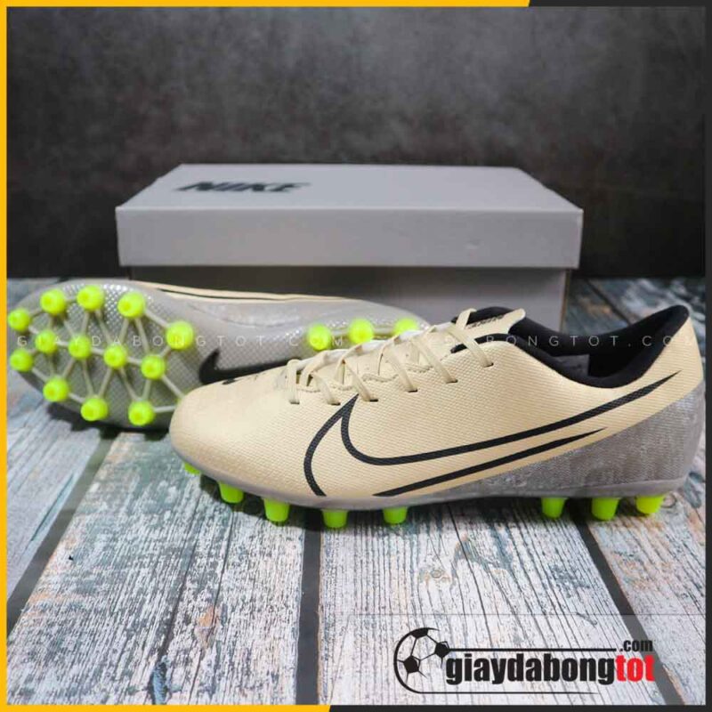 Giay da bong gia re mercurial vapor 13 academy ag vang trang vach den (2)