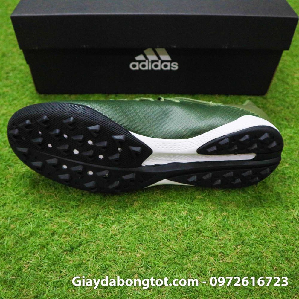 Giay Adidas X19.3 TF xanh reu vach cam SF (4)