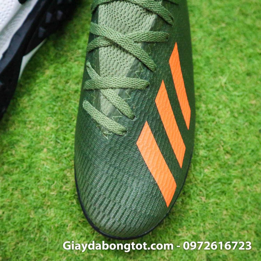 Giay Adidas X19.3 TF xanh reu vach cam SF (7)