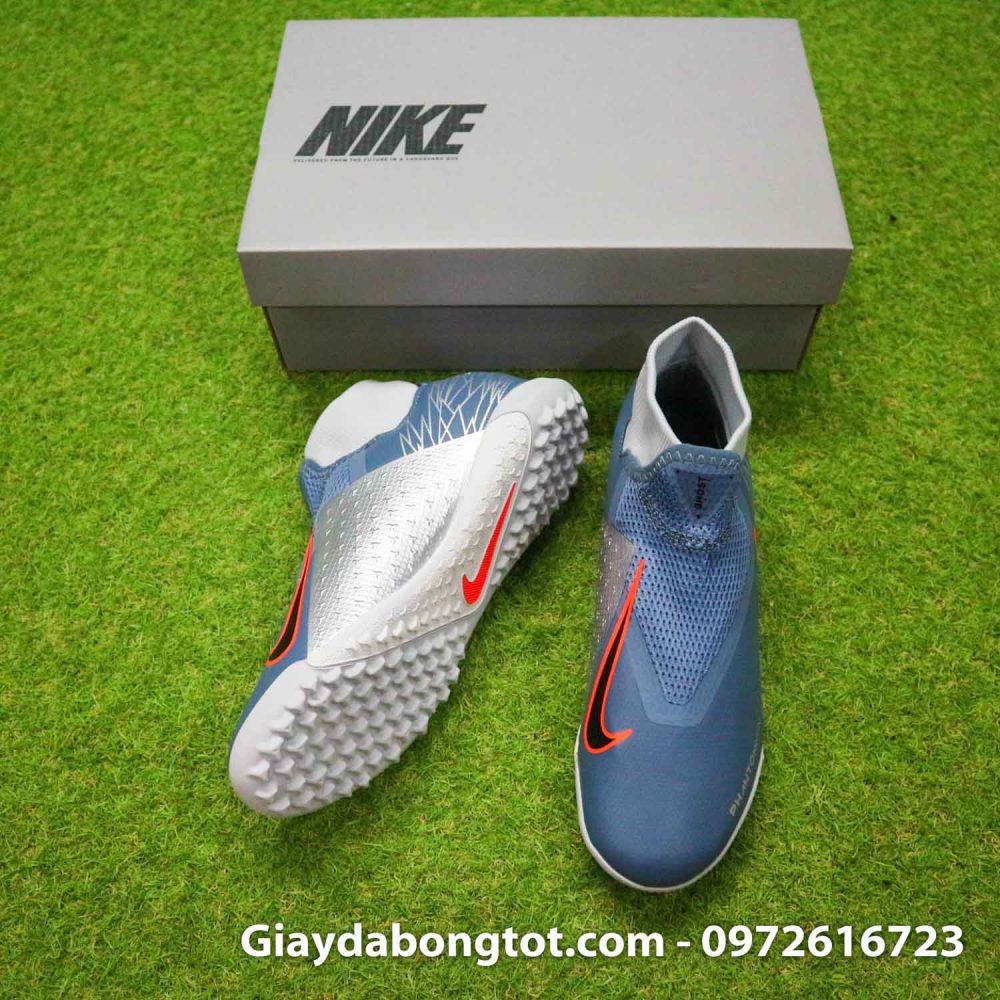 Giay Nike Phantom VSN Academy DF TF xam Victory (5)