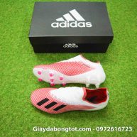 Giay da banh Adidas X19.1 FG trang do vach den (2)