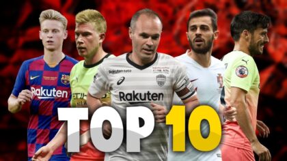 Giày đá bóng của top 10 tiền vệ chơi hay nhất thế giới trong mùa giải 2019-2020