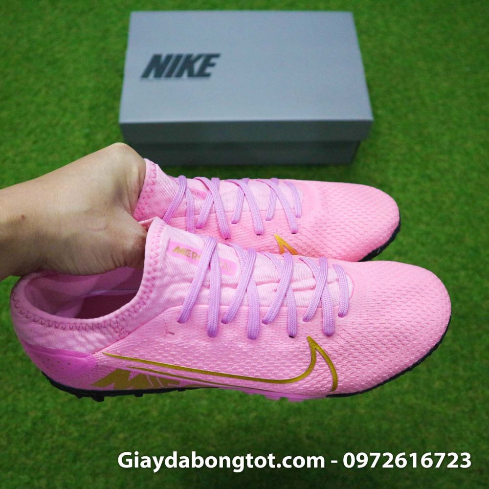Giay da bong mau hong Nike Mercurial Vapor 13 Pro TF (10)