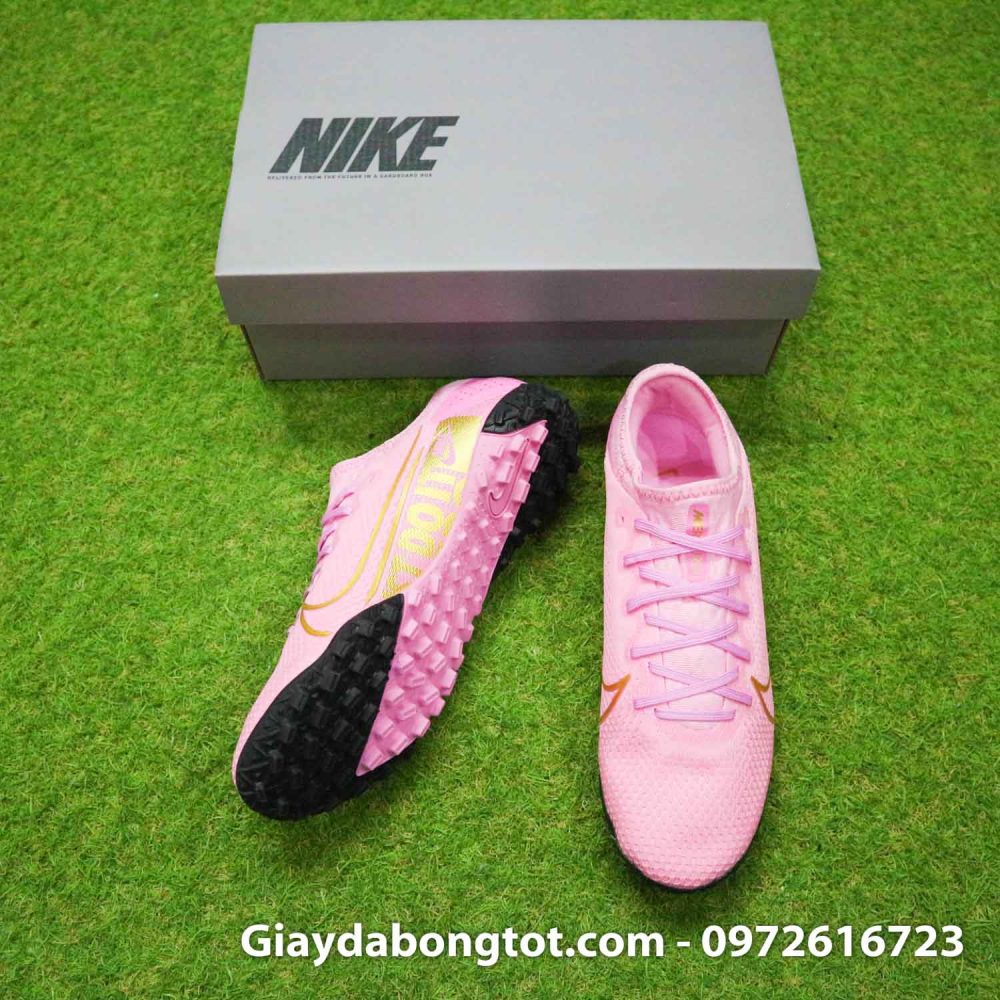 Giay da bong mau hong Nike Mercurial Vapor 13 Pro TF (5)