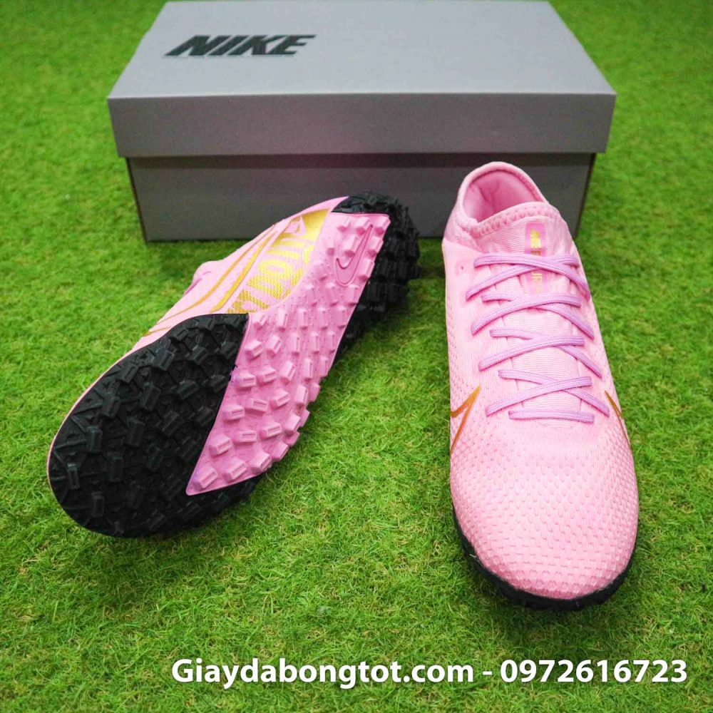 Giay da bong mau hong Nike Mercurial Vapor 13 Pro TF (7)