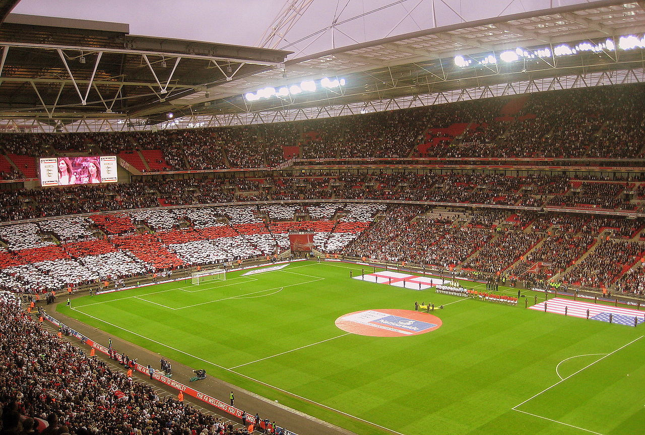 Sân vận động Wembley là một trong top 10 sân bóng đá lớn nhất thế giới