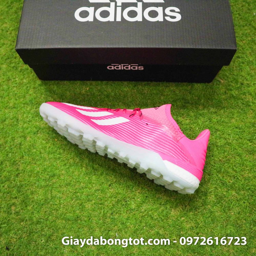 Giay adidas x19.1 tf hong vach xam (9)