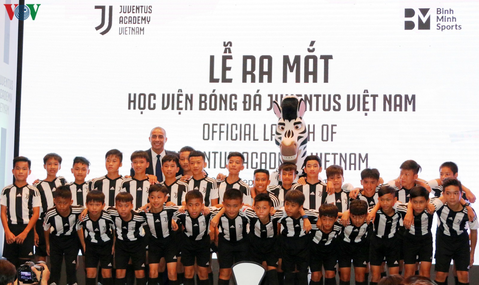 Học viện đào tạo bóng đá trẻ Juventus được ra mắt tại Việt Nam