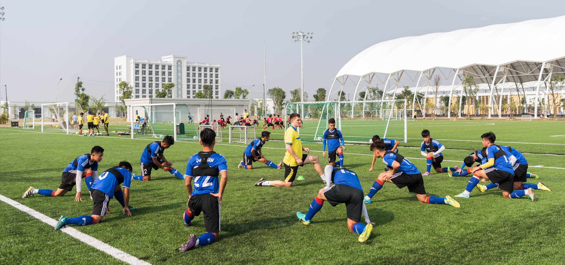 Lò đào tạo bóng đá trẻ PVF có cơ sở vật chất hiện đại và chuyên nghiệp nhất Việt Nam
