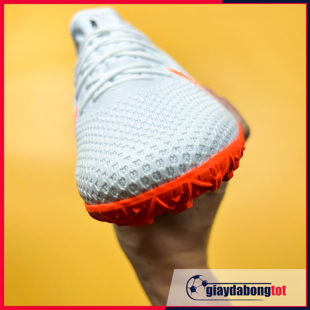 Giày Nike Mercurial Vapor 13 Pro TF | Trắng vạch cam bản SF