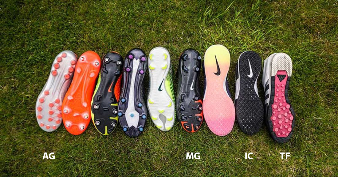 Lựa chọn loại đinh giày đá bóng sân cỏ nhân tạo phù hợp là rất quan trọng