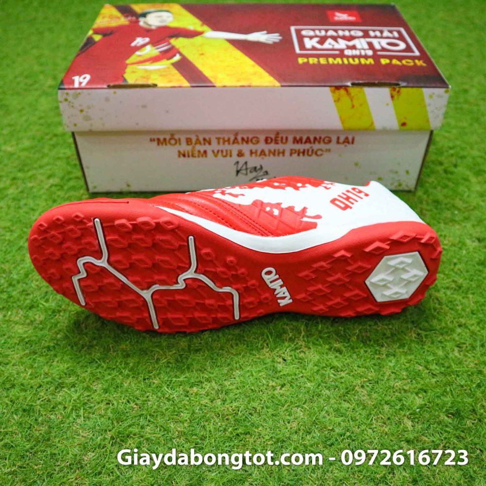 Giay bong da kamito qh19 do trang moi nhat 2020 (4)