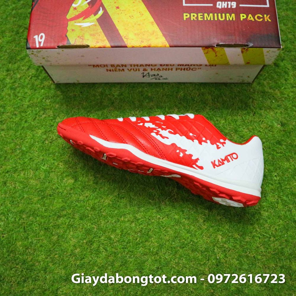 Giay bong da kamito qh19 do trang moi nhat 2020 (9)