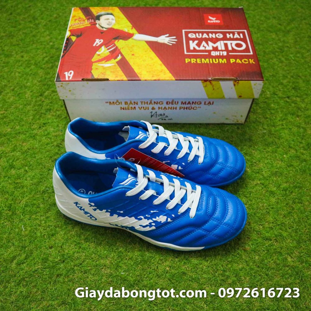 Giay bong da kamito qh19 xanh nhat trang cua quang hai (8)
