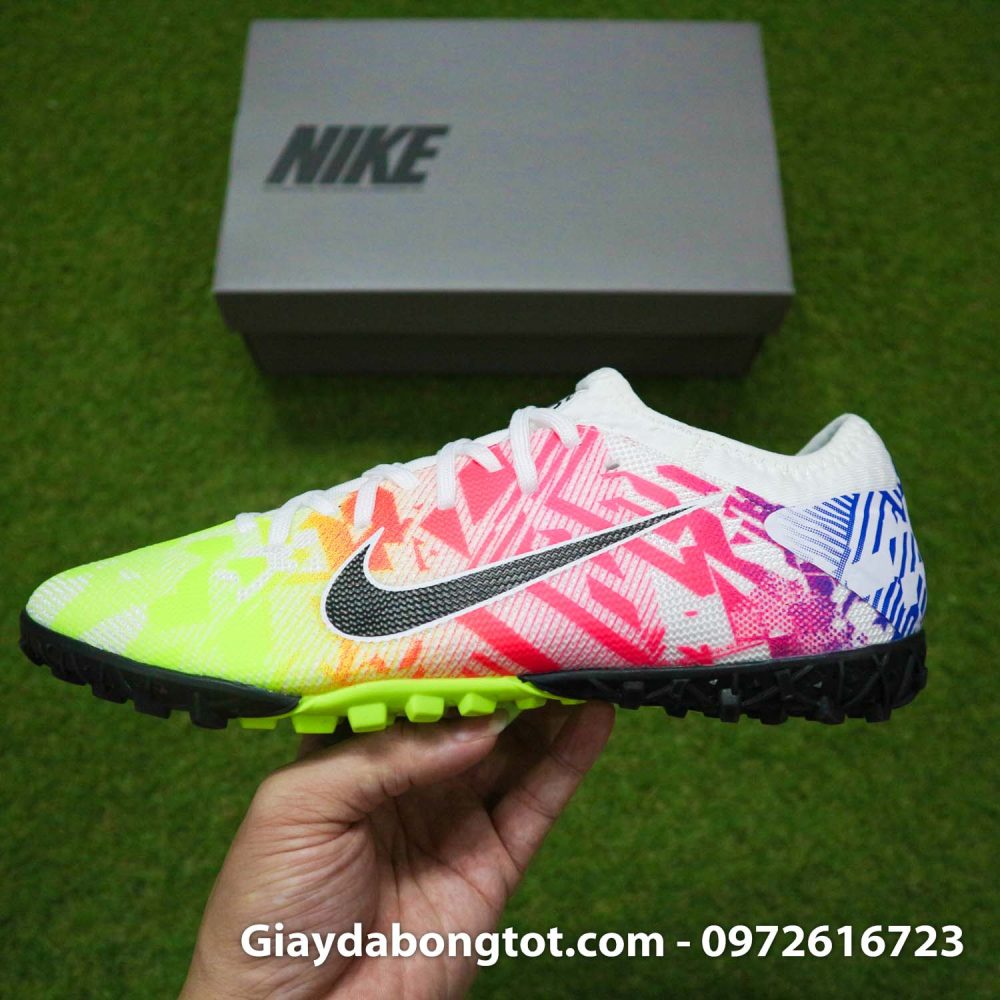 Giay bong da nike mercurial vapor 13 pro tf vang do (11)