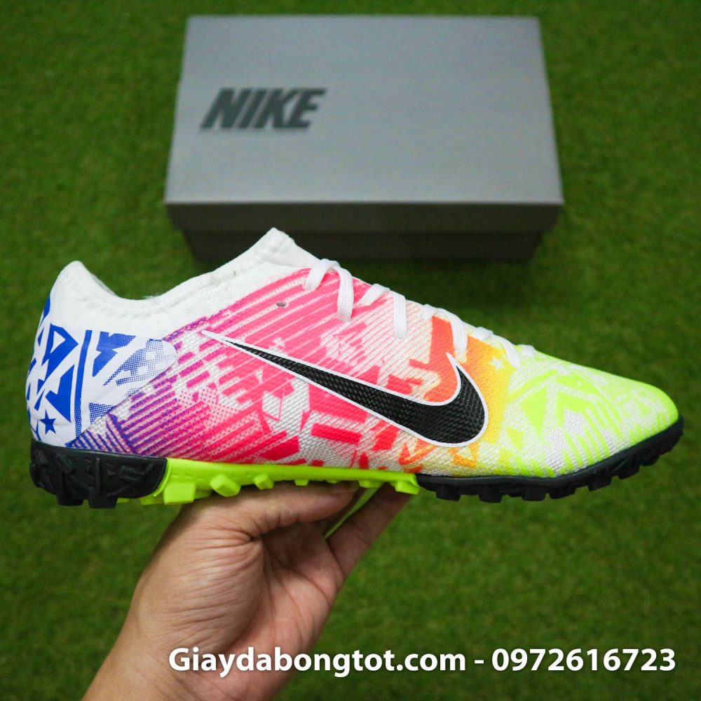 Giay bong da nike mercurial vapor 13 pro tf vang do (12)