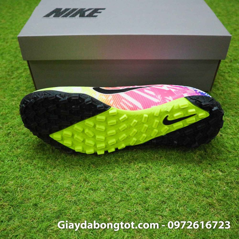 Giay bong da nike mercurial vapor 13 pro tf vang do (3)