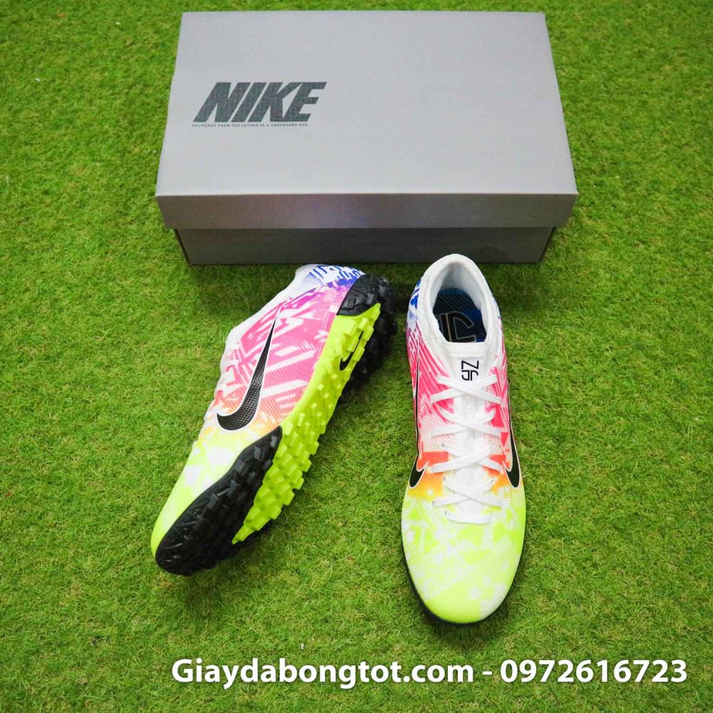 Giay bong da nike mercurial vapor 13 pro tf vang do (4)