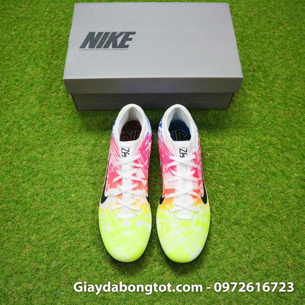 Giay bong da nike mercurial vapor 13 pro tf vang do (7)