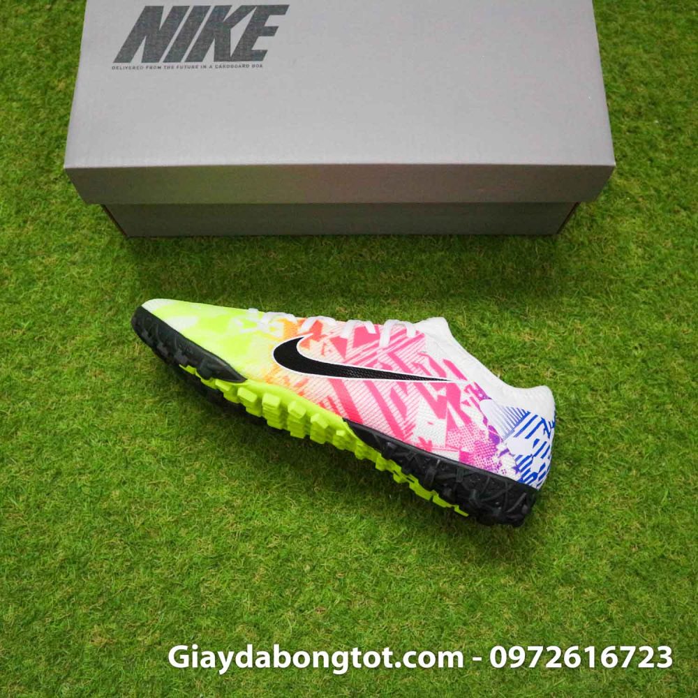 Giay bong da nike mercurial vapor 13 pro tf vang do (9)