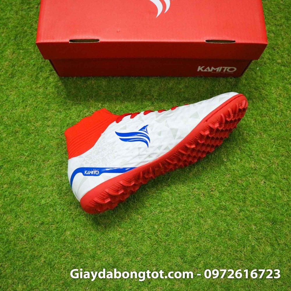 Giay da banh kamito cobra 2 trang do co cao (10)