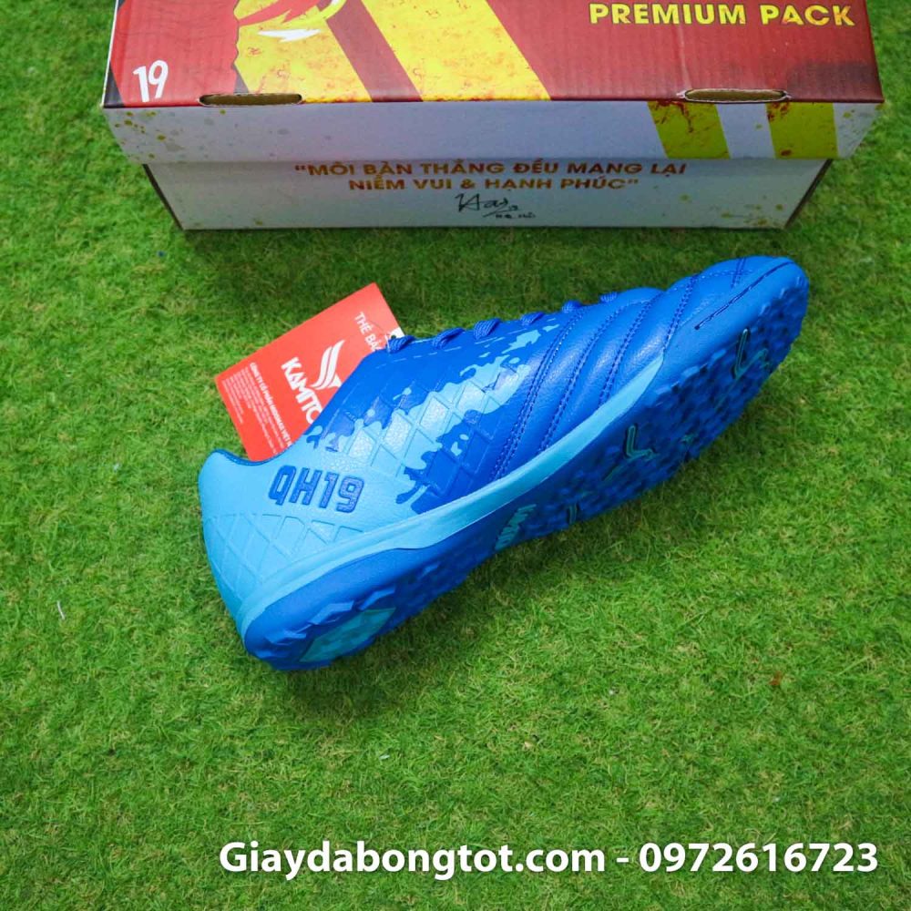 Giay da bong kamito qh19 premium pack xanh nhat quang hai (7)