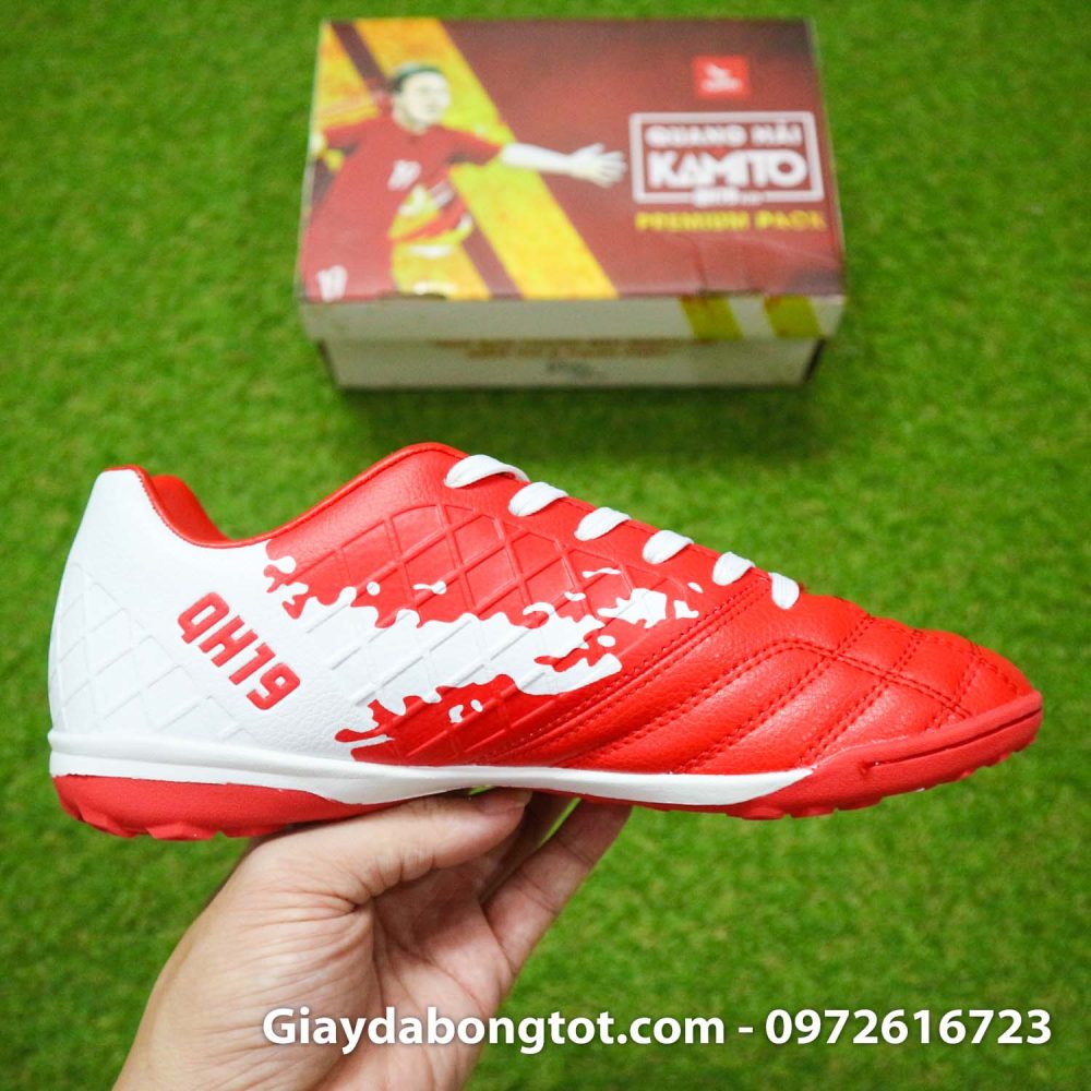 Giay da bong tre em kamito quang hai 19 premium do trang (12)