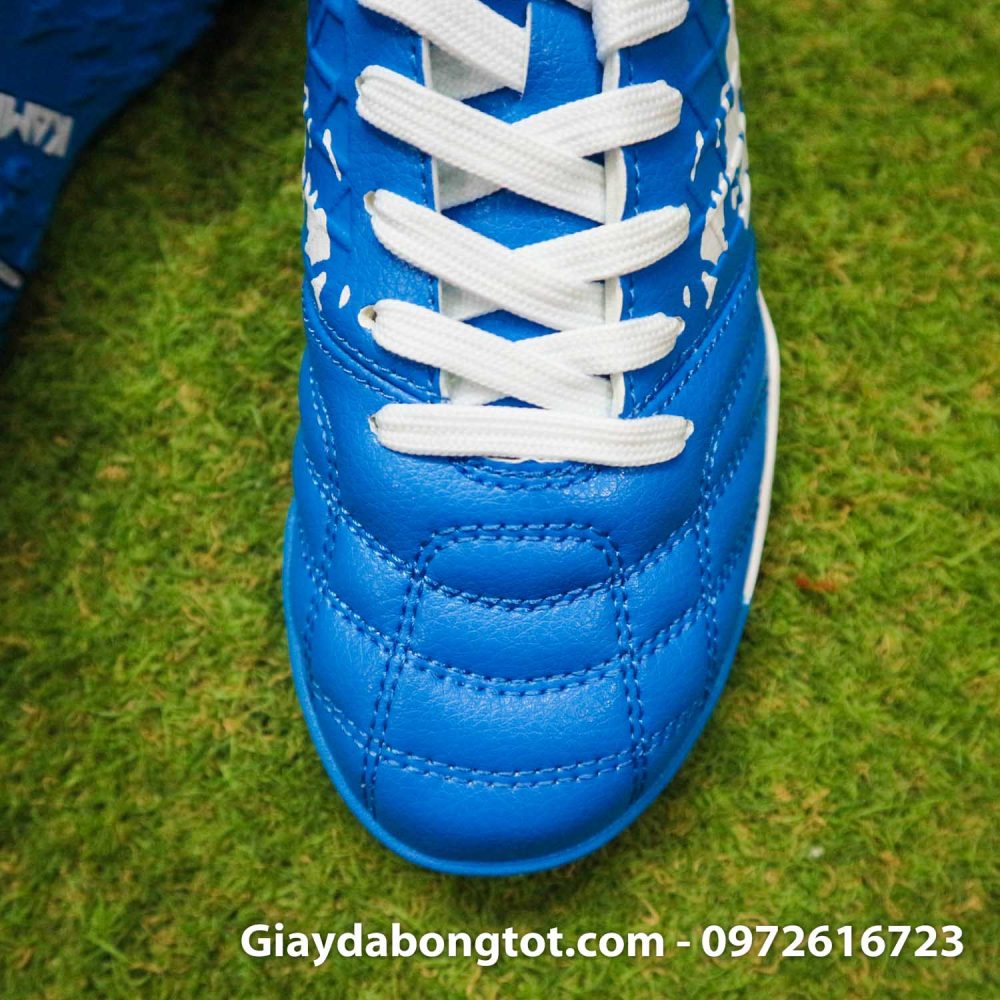 Giay tre em kamito quang hai 19 premium pack xanh duong trang (6)