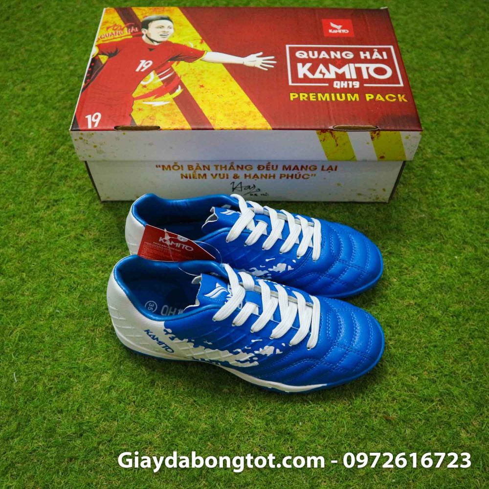 Giay tre em kamito quang hai 19 premium pack xanh duong trang (8)
