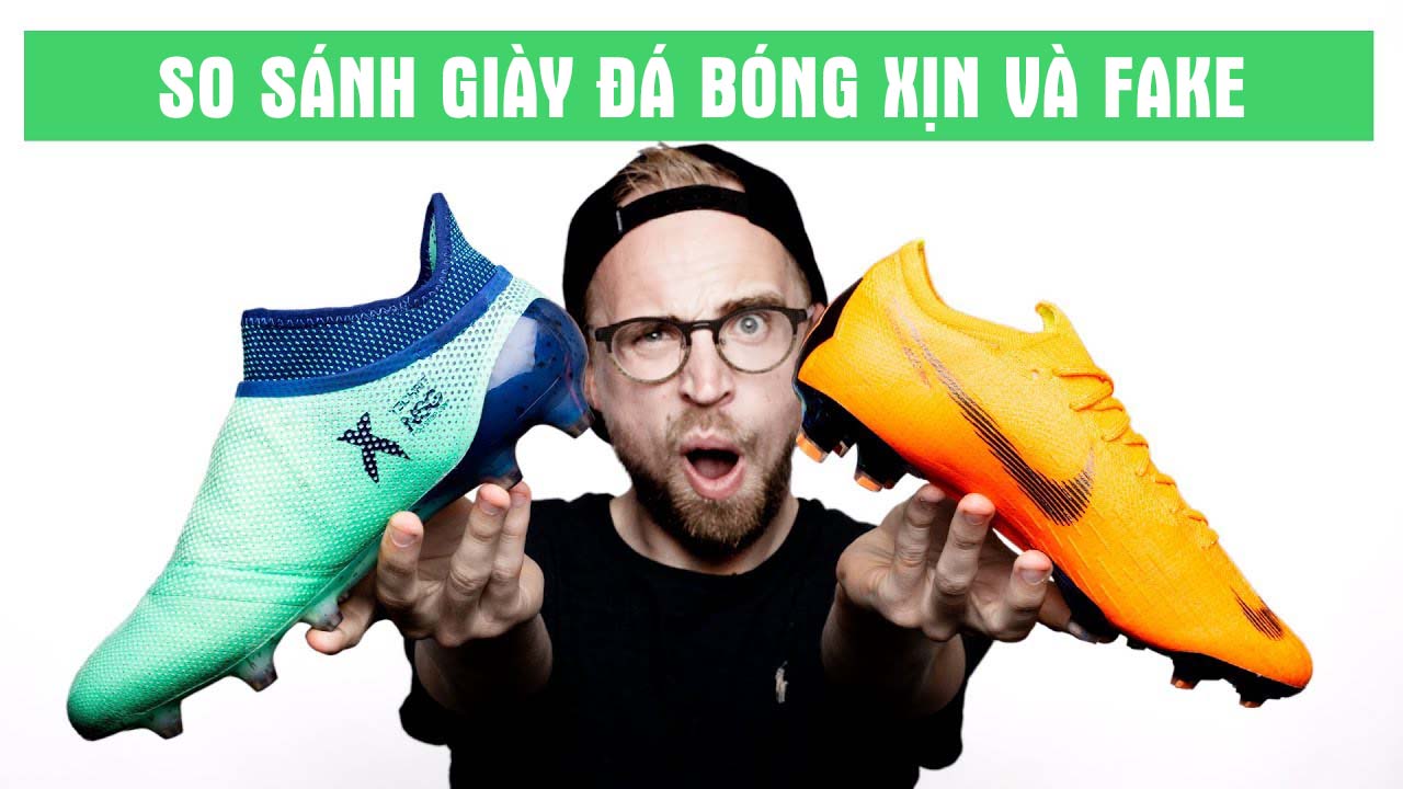 Giày bóng đá chính hãng hay còn gọi là giày xịn có chất lượng tốt, sử dụng được trong nhiều năm
