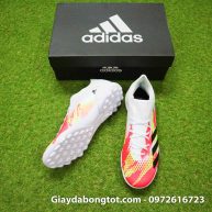 Giay adidas predator 20.3 tf trang cam vach den (5)