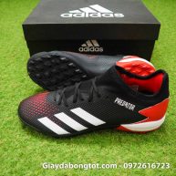 Giay bong da adidas predator 20.3 tf den do vach trang (3)