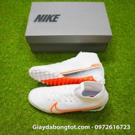 Giay bong da nike mercurial superfly co cao mau trang vach cam (2)
