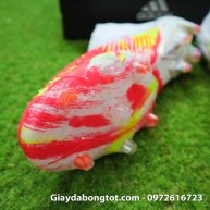 Giay da banh khong day adidas predator 20+ fg trang cam vach den (6)