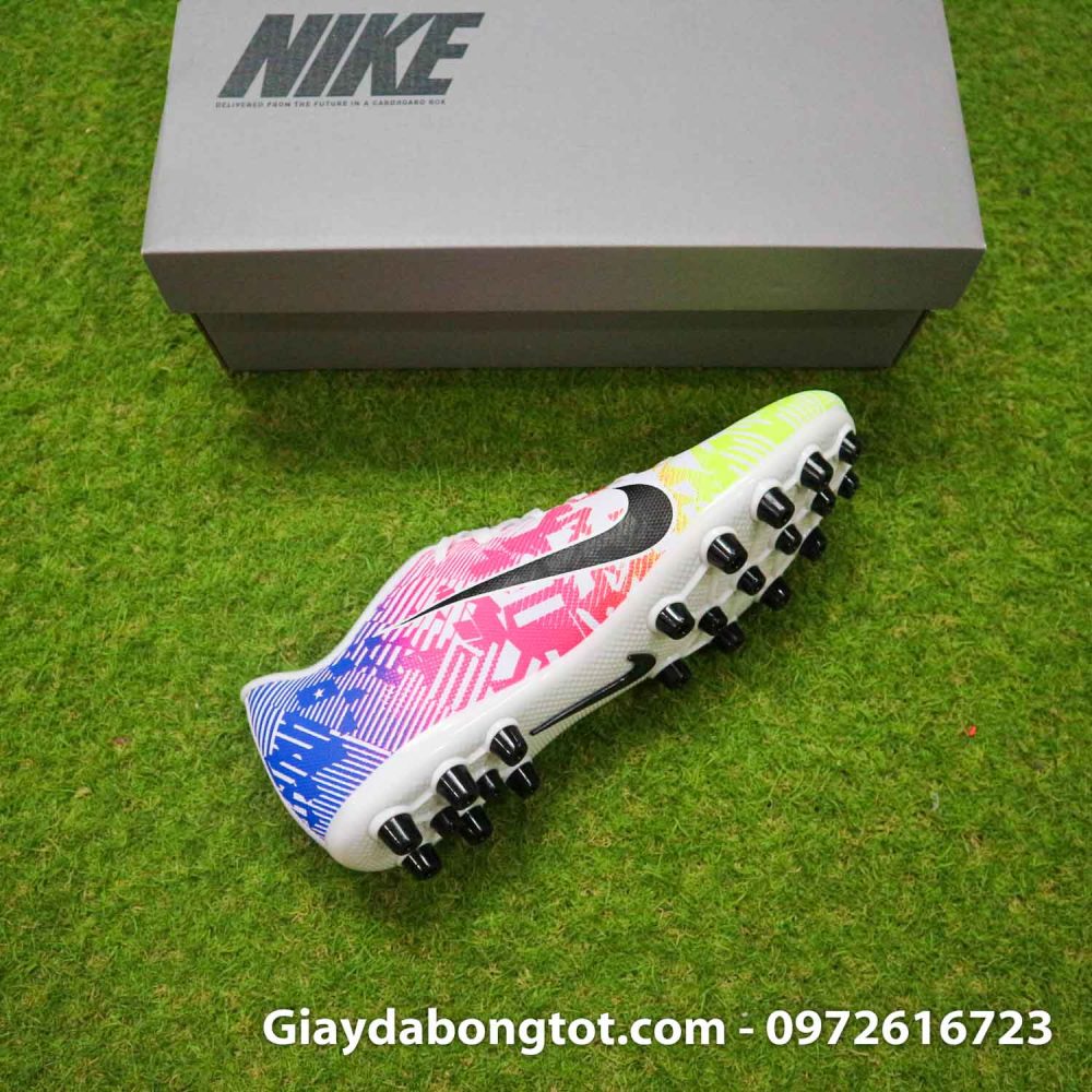 Giay da banh neymar vapor 13 ag vang do xanh 2020 (10)