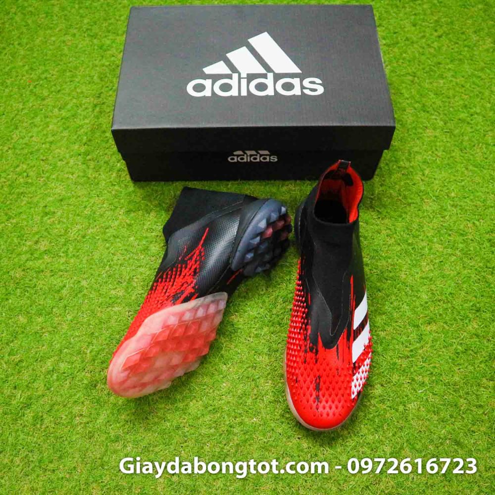 Giay da bong adidas predator 20+ tf den do gai nhon khong day (4)