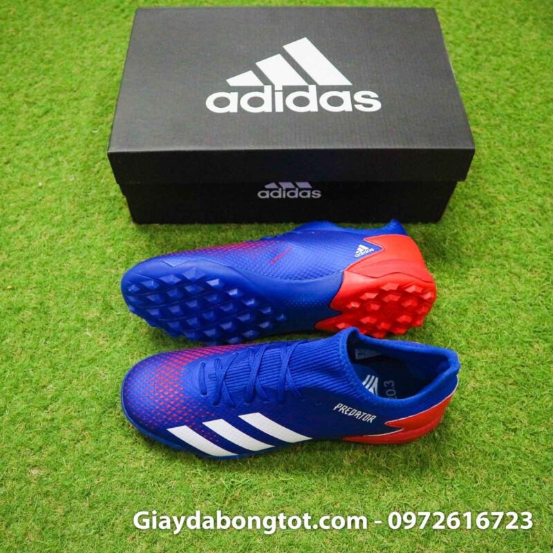 Adidas predator 20.3 tf xanh duong vach trang superfake co thap (2)