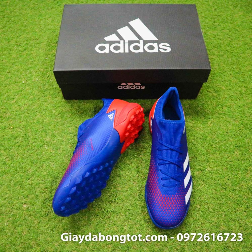 Adidas predator 20.3 tf xanh duong vach trang superfake co thap (5)