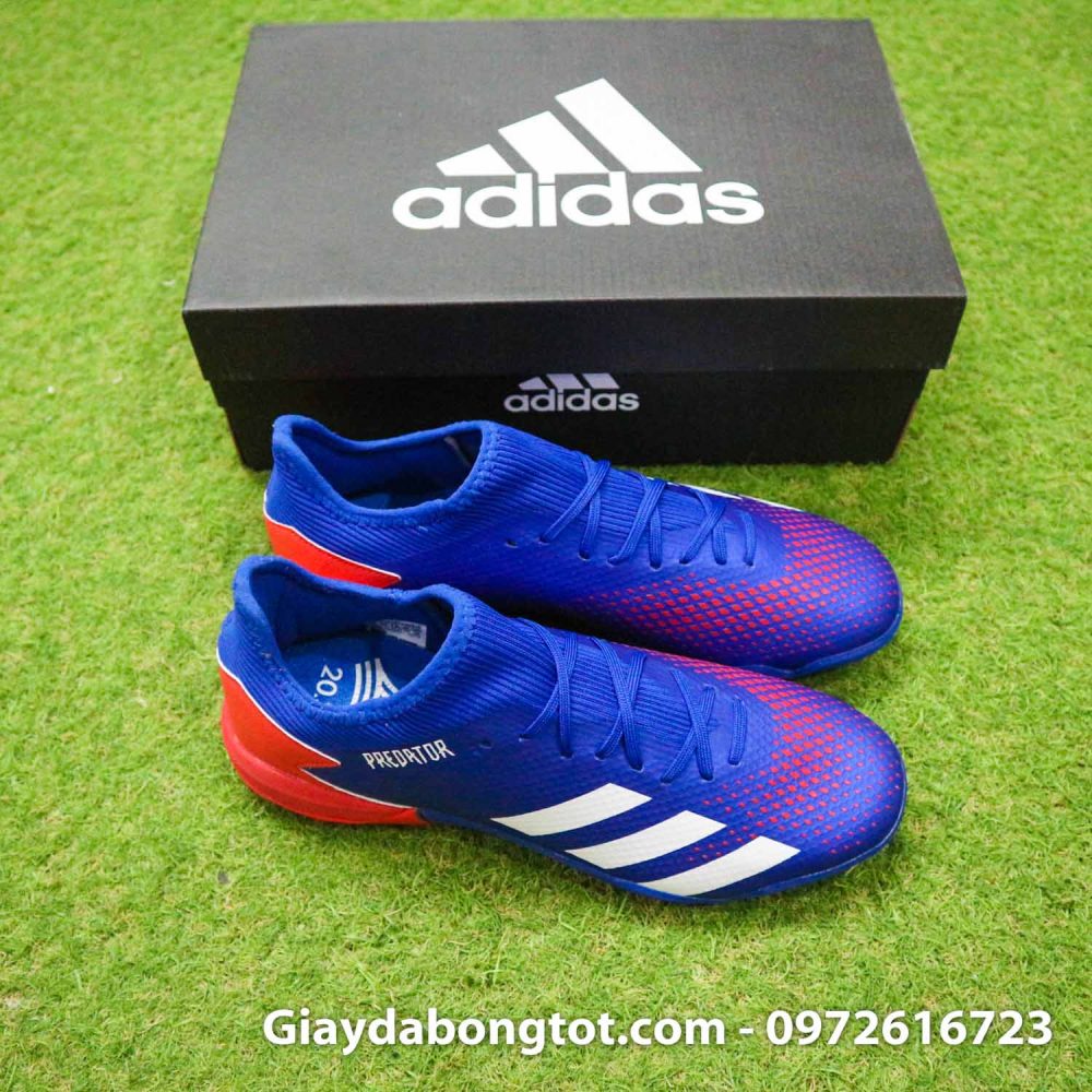 Adidas predator 20.3 tf xanh duong vach trang superfake co thap (8)
