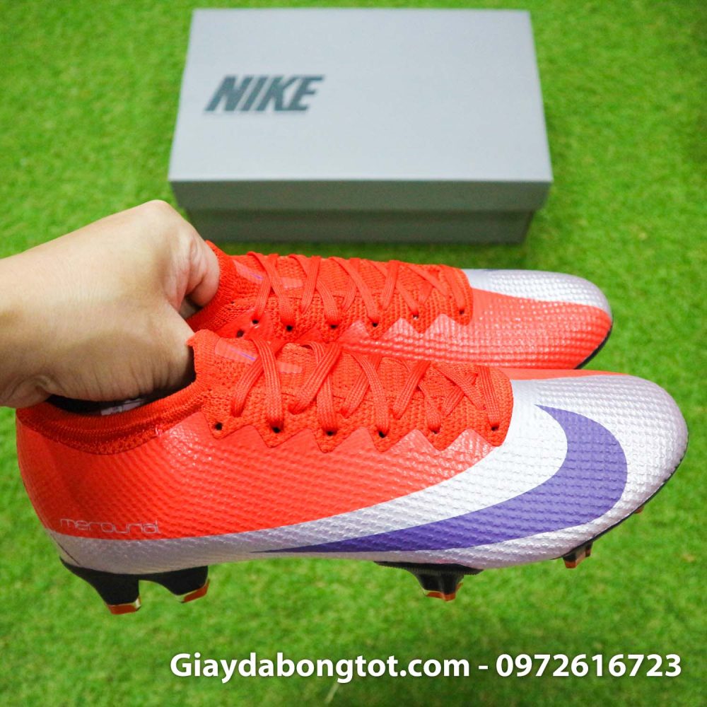 Giay bong da nike mercurial vapor 13 elite fg do bac future dna (12)