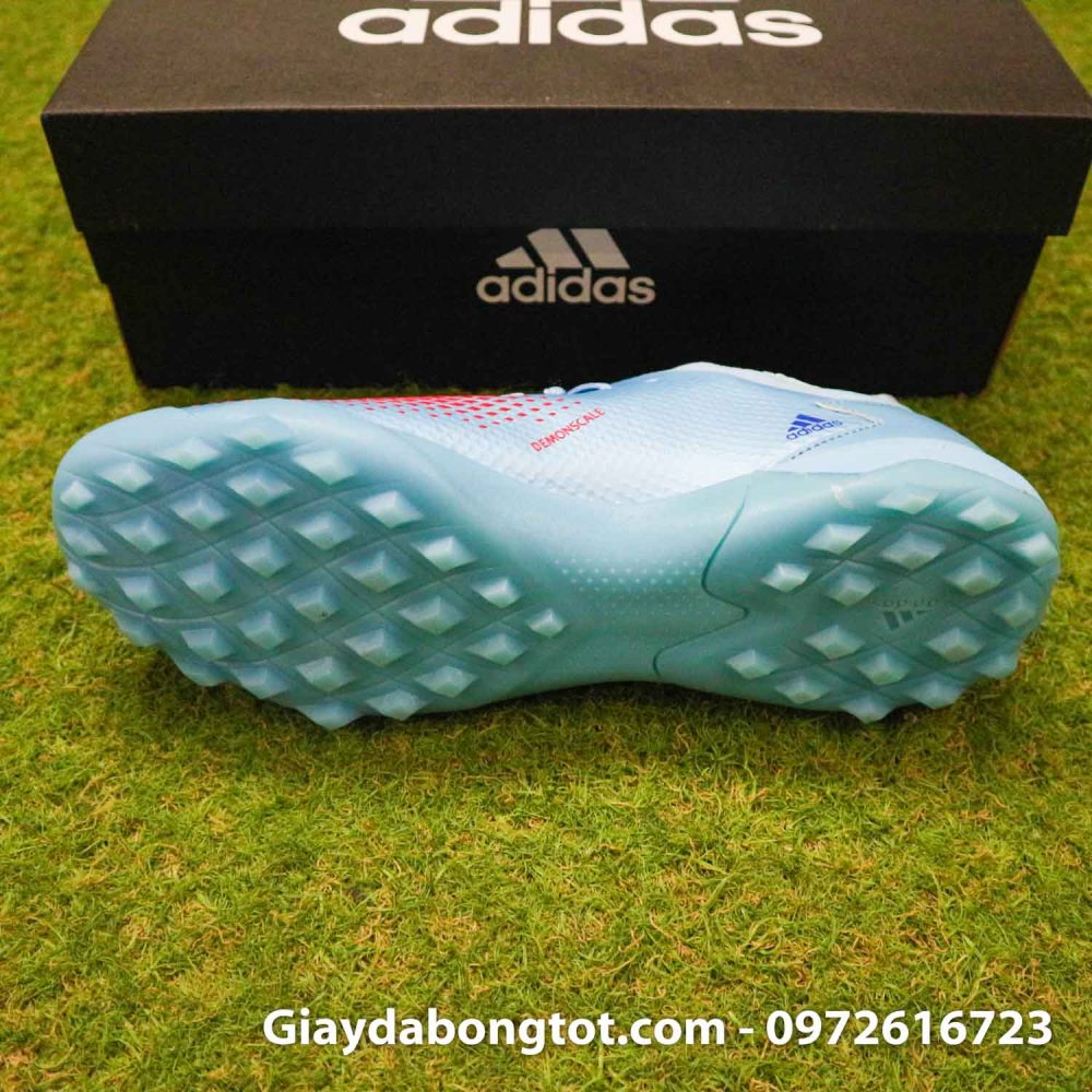 Giay da banh adidas predator 20.3 tf xanh nhat co thap (4)
